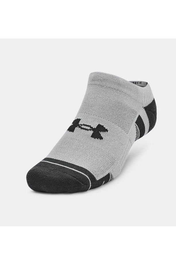 Unisex UA Performance Tech 3’lü Paket No Show Çorap 1379503-011 - 1