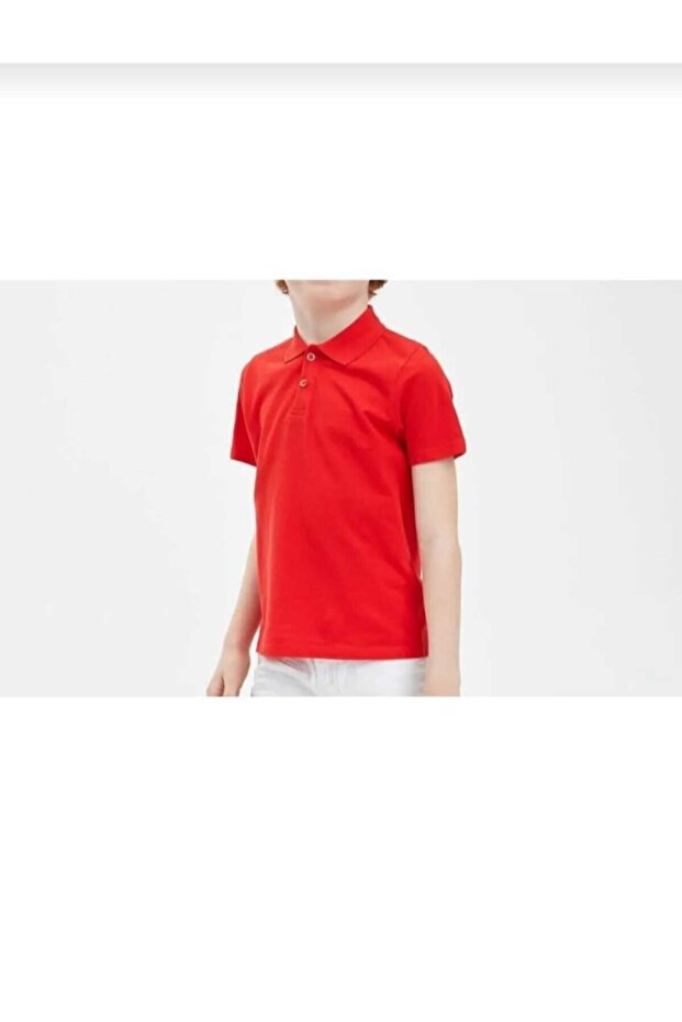 Short Sleeve Polo Neck School T-shirt