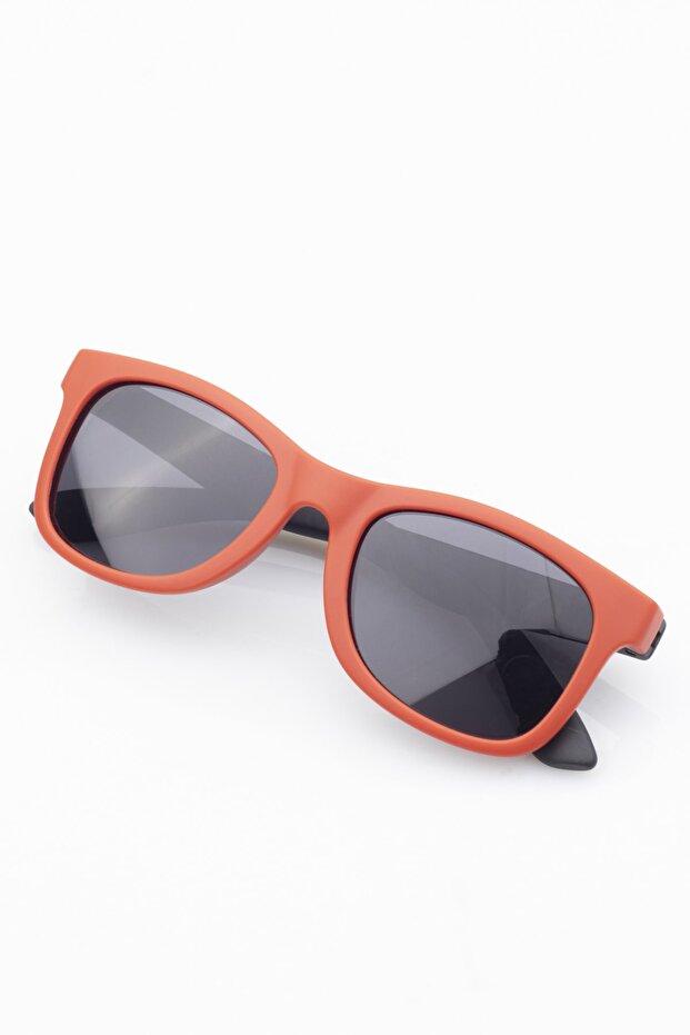 Matte Red Black 3-8 Years - 100% UV Protection Polarized Children's Sunglasses