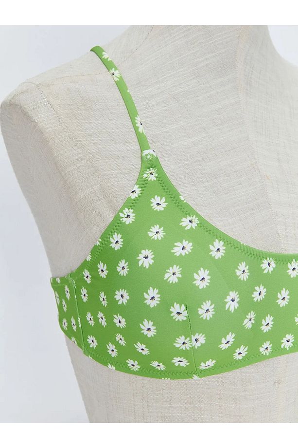 LCW DREAM U Yaka Çiçekli Kadın Bikini Üst - 3