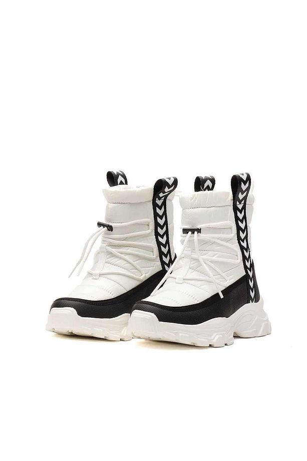 Kadın Kar Botu Kadın Bot Ayakkabı 900399-9001WHITE - 3