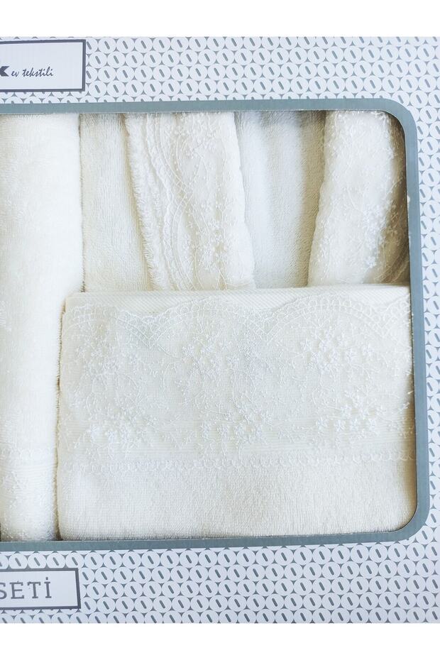 Branch Dantelli Aile Bornoz Seti - 3