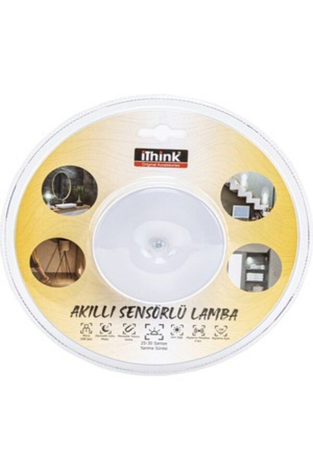 İThink Akıllı Sensörlü Lamba - Led Işık - USB Şarjlı - 2