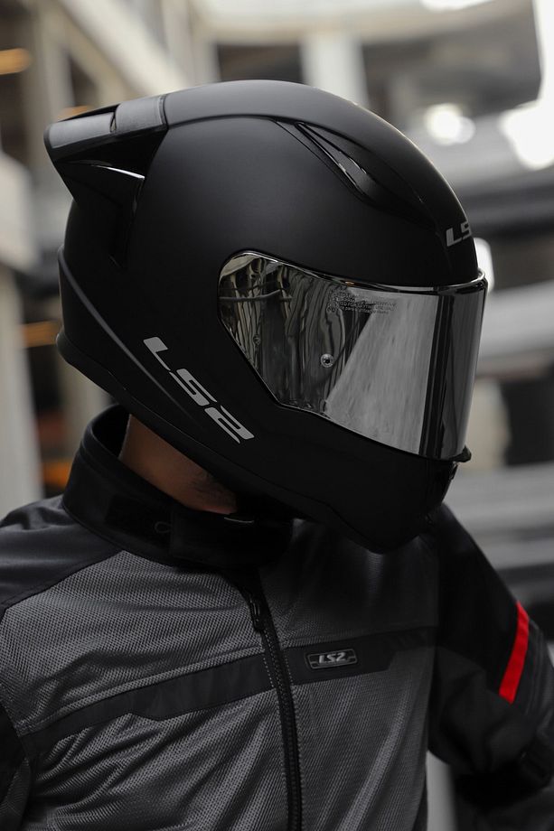 RAPID RACE MAT SİYAH KASK - 2