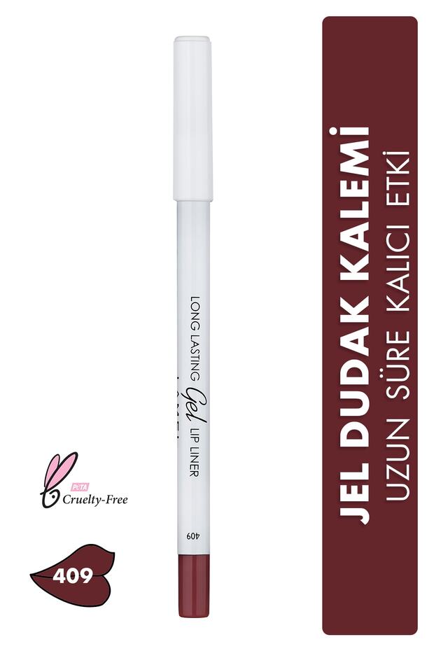 Lamel Long Lasting Gel Lip Permanent Gel Lip Liner No 409