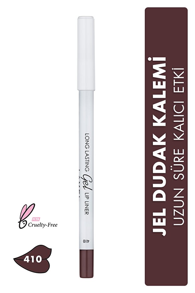 Lamel Long Lasting Gel Lip Permanent Gel Lip Liner No 410