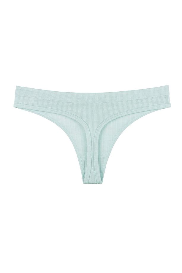 Kadın Fitilli Soft Renkler 5'li Tanga Külot Set - Kts3052 - 8
