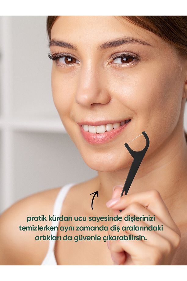 Kürdanlı Diş İpi – 30 adet - 3