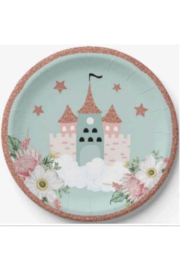 Prenses Temalı Tabak Bardak Mısır Kutusu - 2