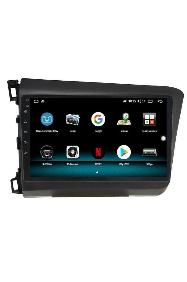 HONDA CİVİC FB7 ANDROİD 12 MULTİMEDYA CARPLAY 8GB RAM + 128GB HDD NAVİGASYON EKRAN - 4