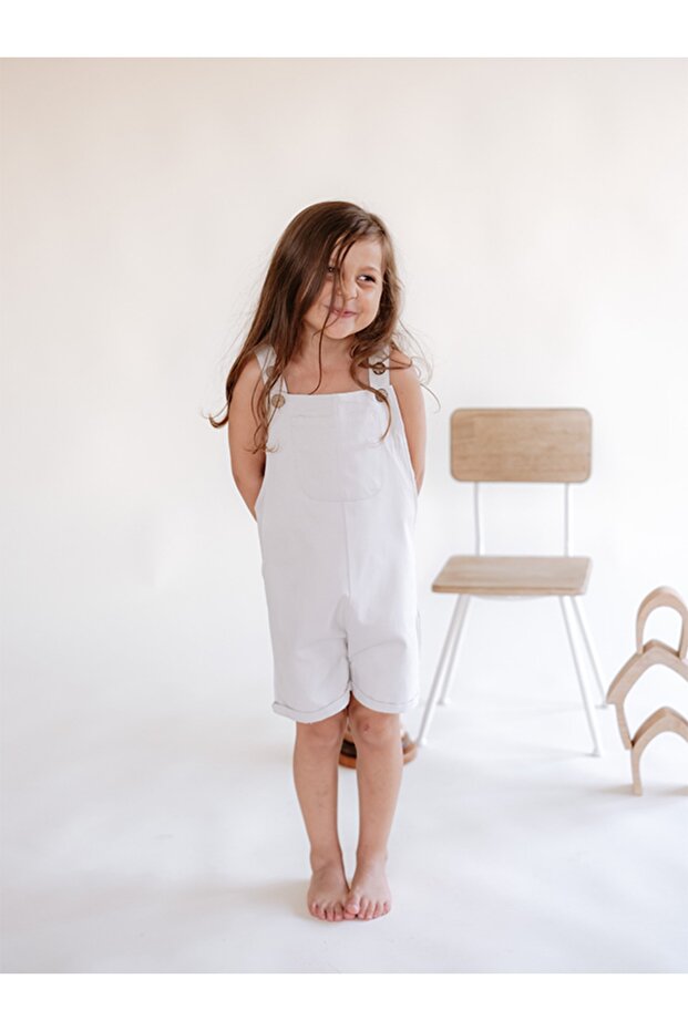 Çocuk Salopet - Taş - 5