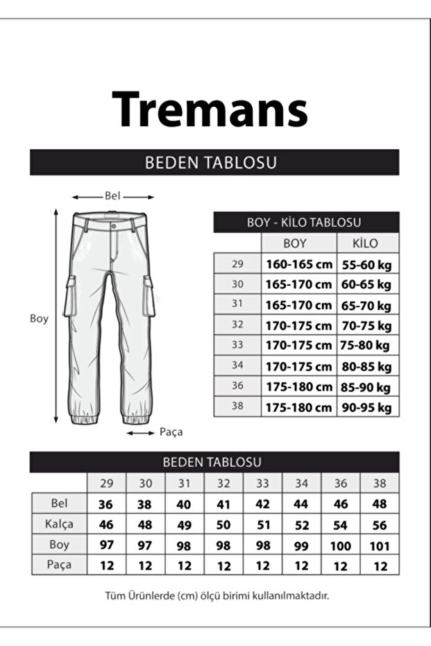 Pánské Cargo Kalhoty černé - 5