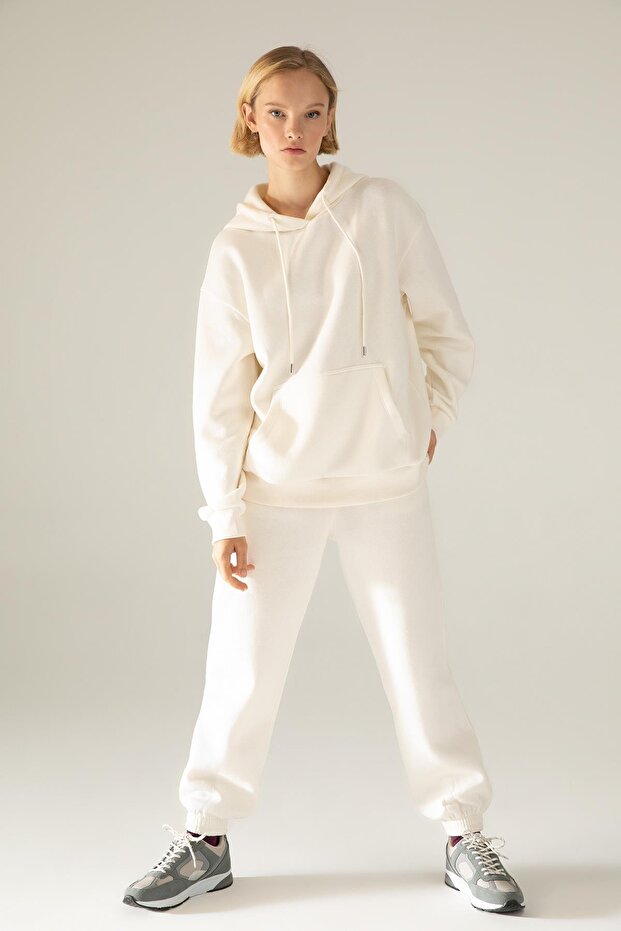 Relax Fit Kapüşonlu Sweatshirt - 2