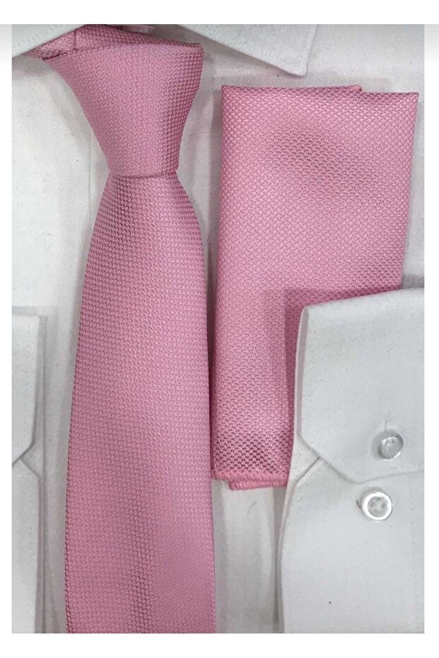 Kravat Ve Cep Mendili Set - 1