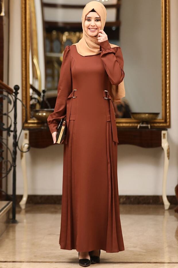 Arya Dress Brown