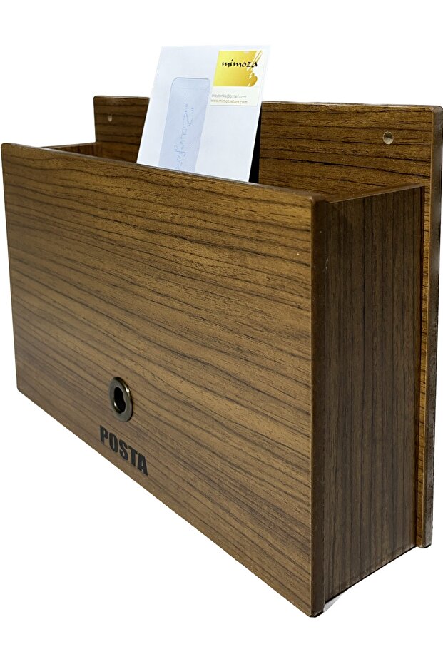 Ahşap Posta Kutusu - 2