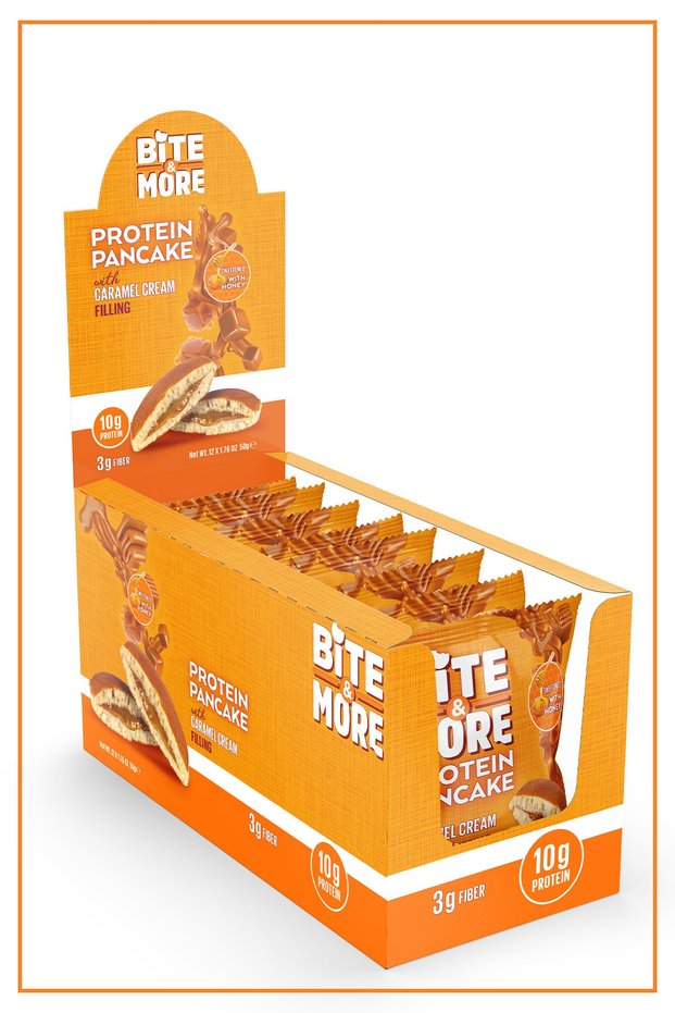 Protein Pancake / Protein Pancake 50 Grams X 12 Pieces - Caramel Cream
