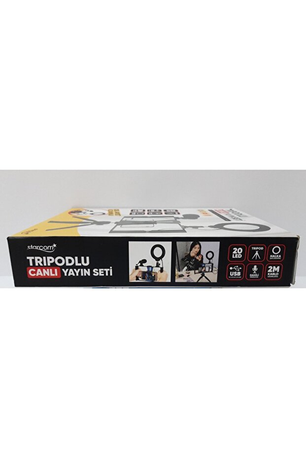 Trıpodlu Canlı Yayın Seti Çek Kaydet Yayınla - 4