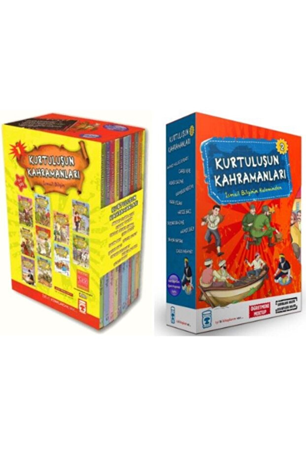 Kurtuluşun Kahramanları 2 Kutu Set (toplam 20 Kitap)