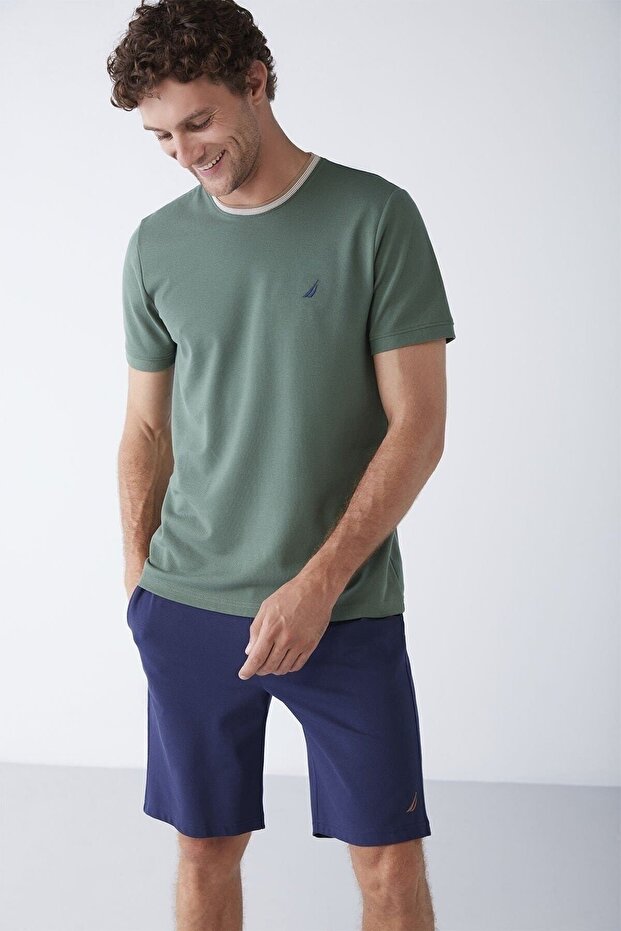 Premium Tişört Ve Şort Pijama Takımı - 2