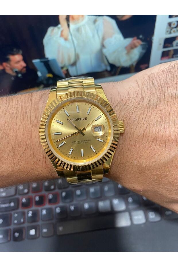 Steel Men's Wristwatch