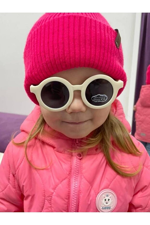 NİET cream Uv 400 Scandinavian 1-13 Years Sunglasses
