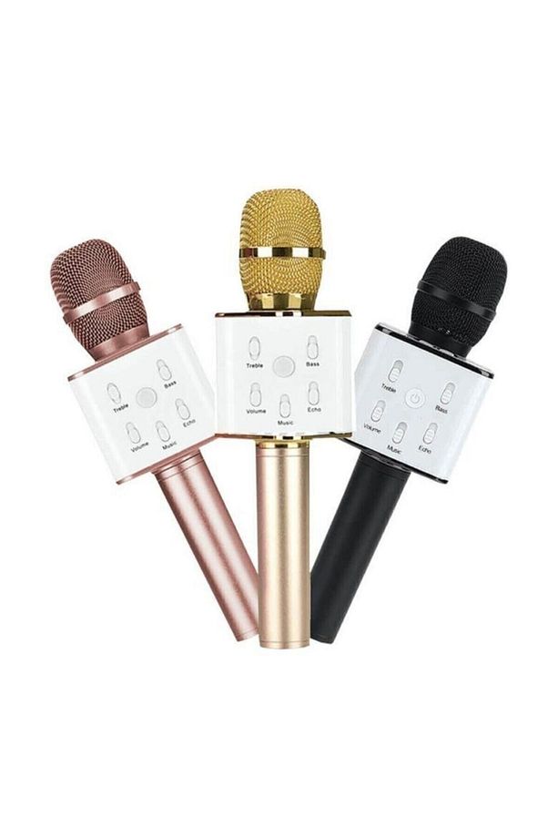 Polosmart Wireless Karaoke Mikrofon Sarı - 1