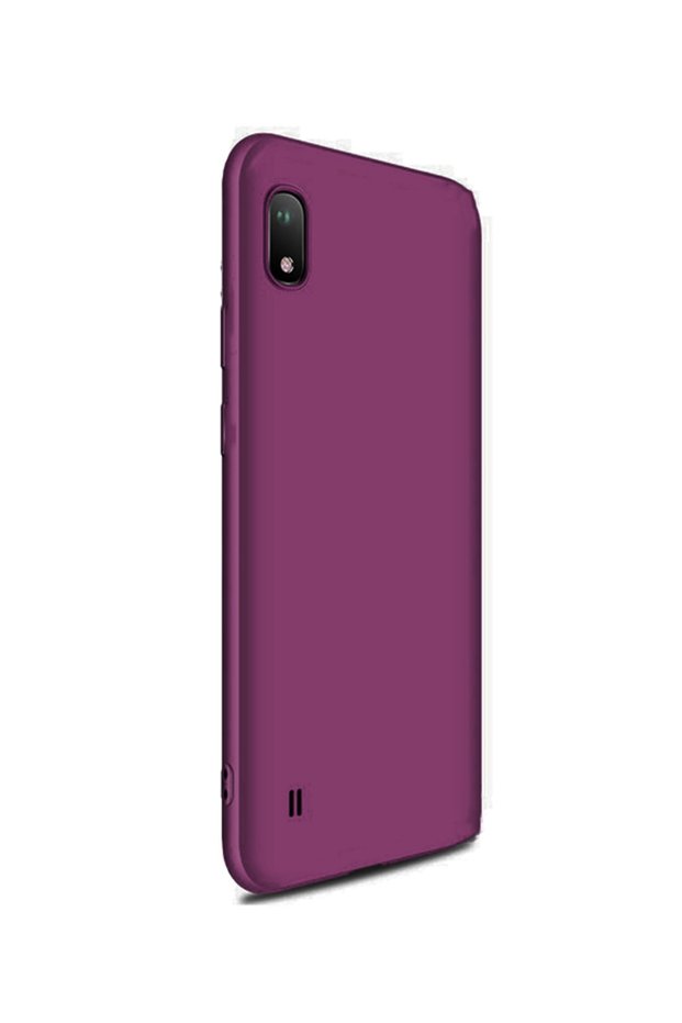 Plum Matte Silicone Case for Samsung Galaxy A10 (Compatible)