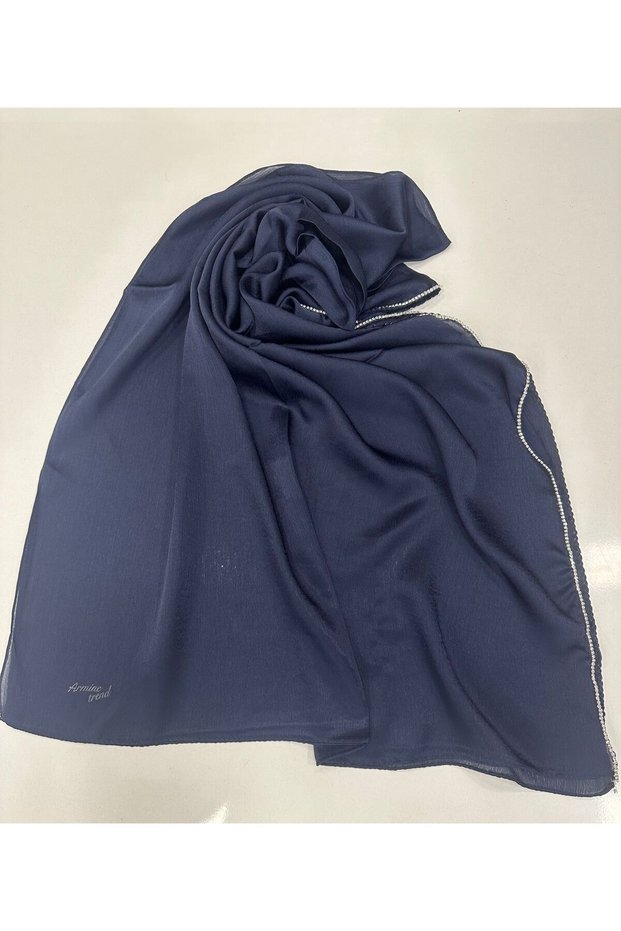 Design Stone Blue Shawl (SILVER STONE)