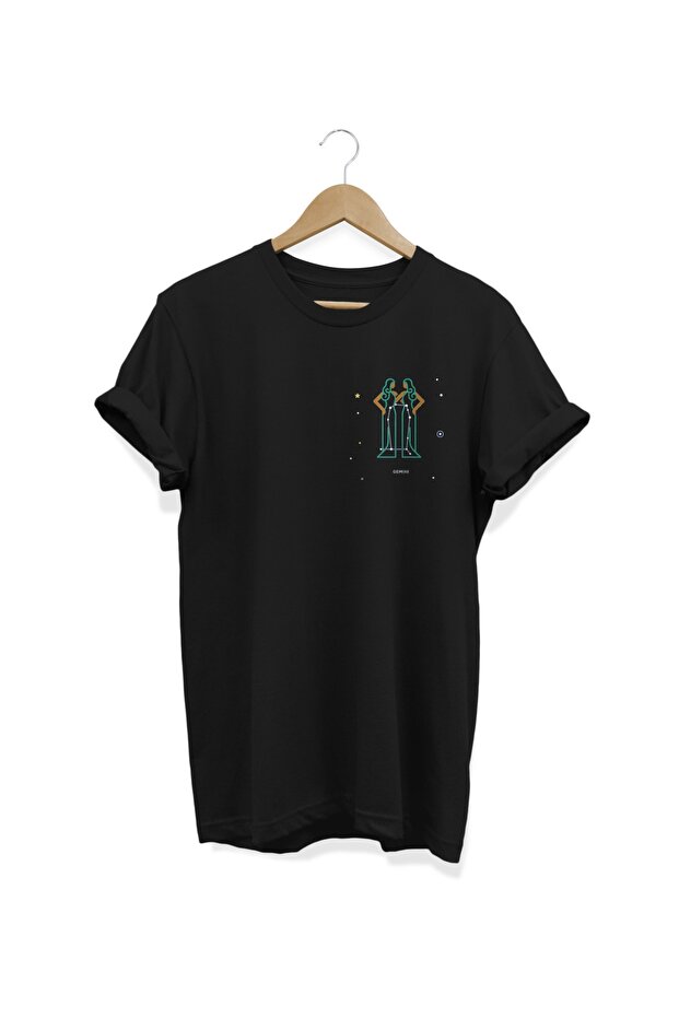 Zodiac Horoscope Collection Gemini T-shirt 100% Cotton