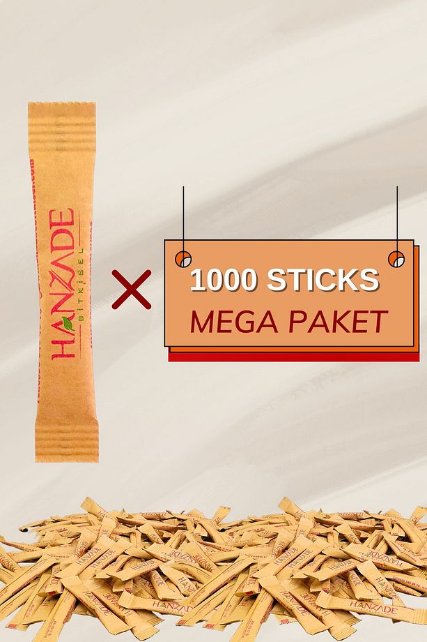 Stick Kahverengi Esmer Şeker 1000 Sticks 3gr x 1000 Adet - 3