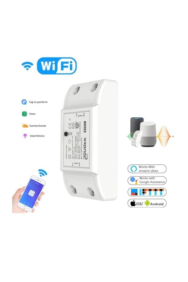 Sonoff Basic R2 - Wifi Akıllı Ev Rölesi Yeni Versiyon - 2