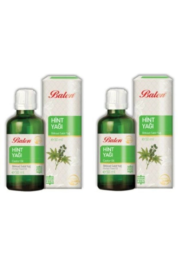 2 Boxes of Castor Oil, Natural Vegetable Carrier Oil, Cold Pressed, 50ml, Hair and Skin Care Oil