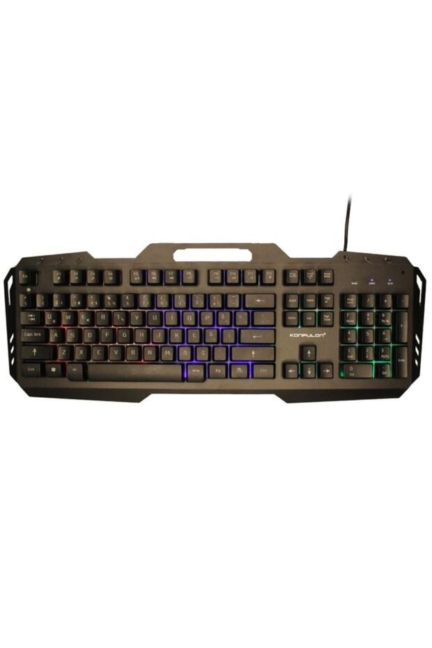 W200 Rgb Işıklı Gaming Kablolu Q Klavye + Mouse Set - 8