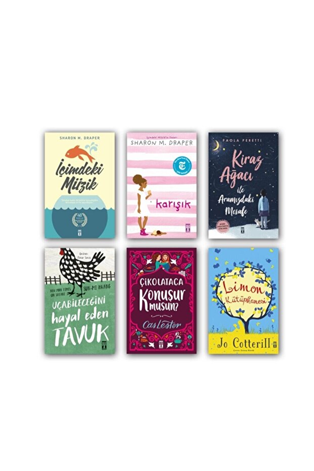 Içimdeki Müzik - Karışık - Limon Kütüphanesi - Kiraz Ağacı Set 6 Kitap Sharon M. Draper