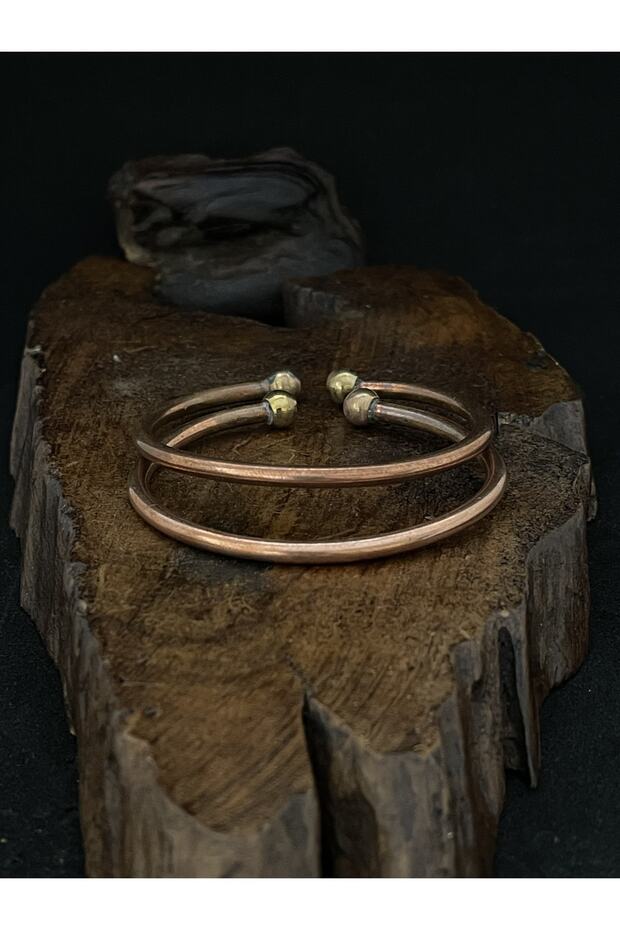2 Pieces Pure Copper Bracelet Authentic Copper Bracelet 100% Copper Bracelet Handmade Copper Bracelet