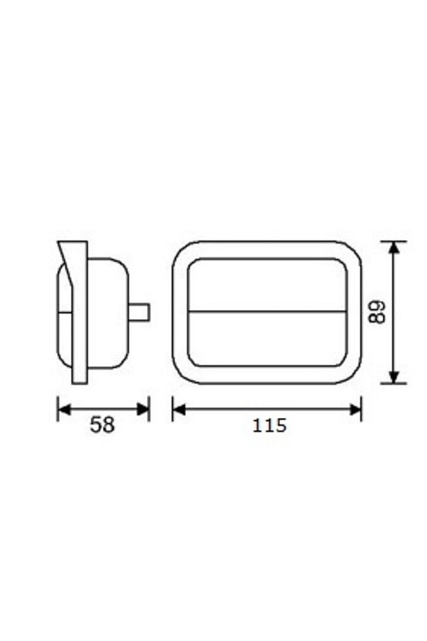 Mf275 Traktör Universal Römork Karavan Stop Sinyal Lamba (2 Adet) - 3
