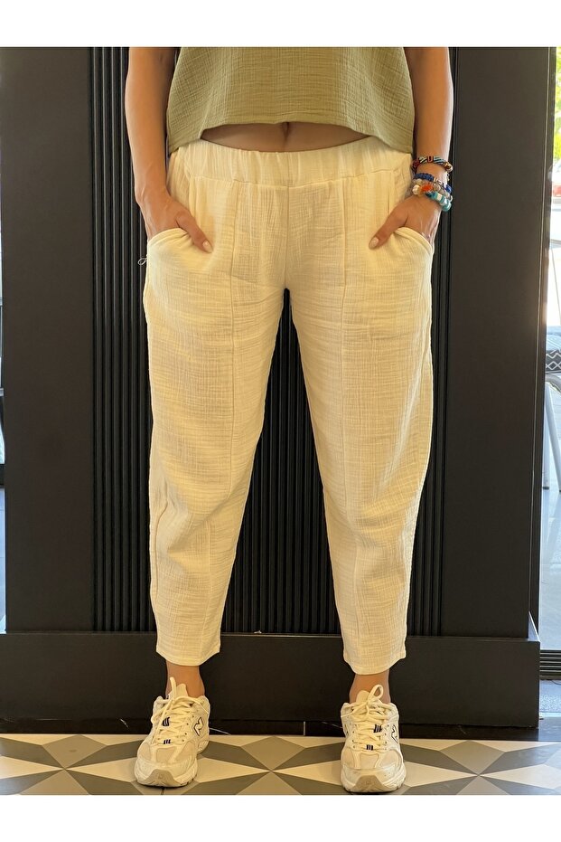 Muslin pantalone - 4