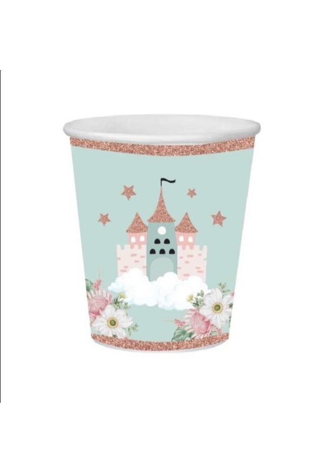 Prenses Temalı Tabak Bardak Mısır Kutusu - 3