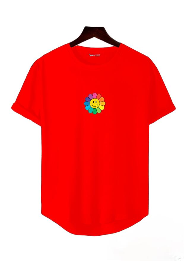 Floral Printed Original Unisex Summer T-Shirt