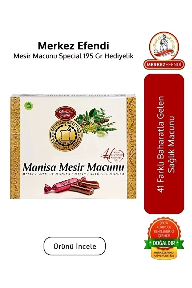 Manisa Mesirci Gıda Manisa Mesir Macunu - 1