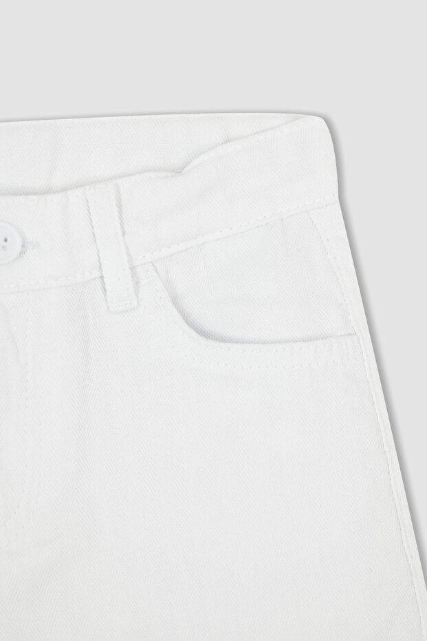 Erkek Çocuk Regular Fit Basic Bermuda - 5