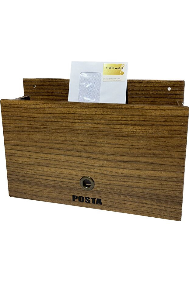 Ahşap Posta Kutusu - 1