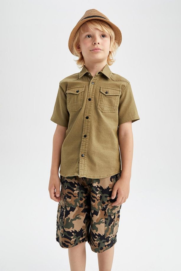 Erkek Çocuk Gabardin Şort - 3
