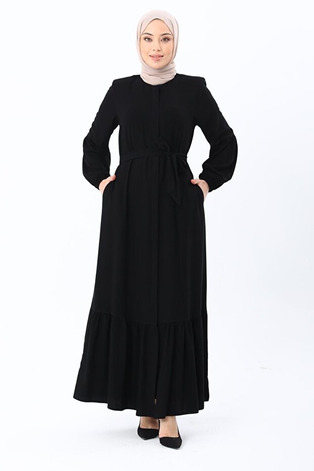 Lale Ferace Siyah - 2