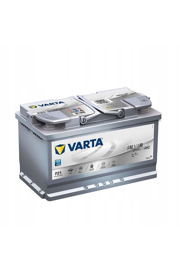 Silver Dynamic F21 Start-Stop AGM 12 V 80 Ah 800CCA Akü - 1