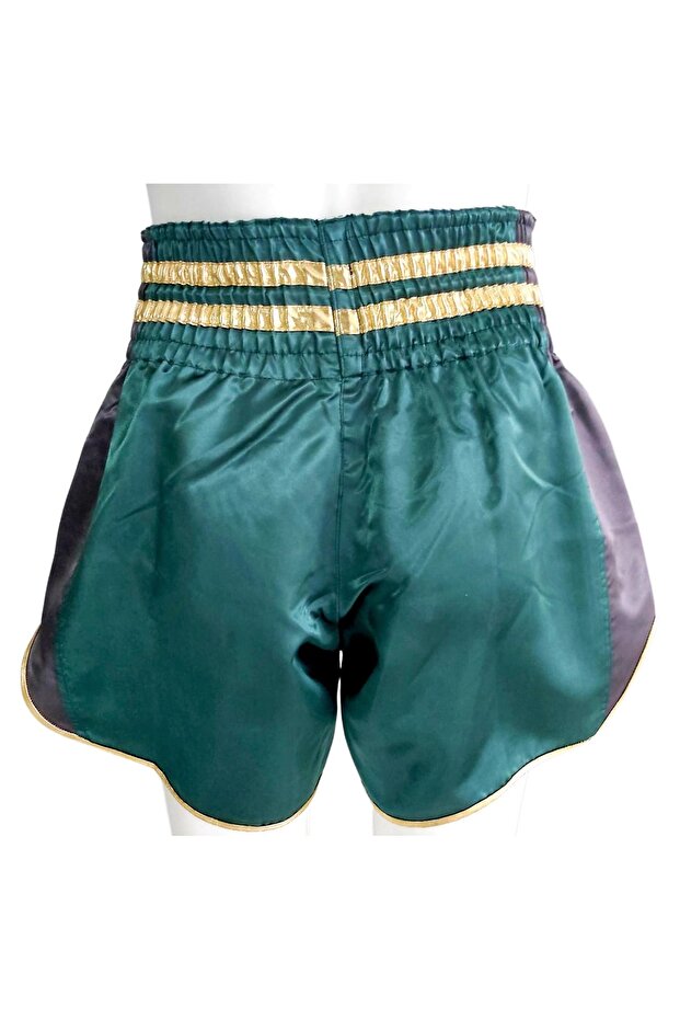 Muay Thai Elite Şort (Yeşil-Siyah) - 3