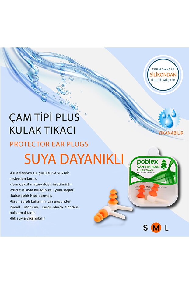 Çam Tipi Plus Medium Kulak Tıkacı - 3