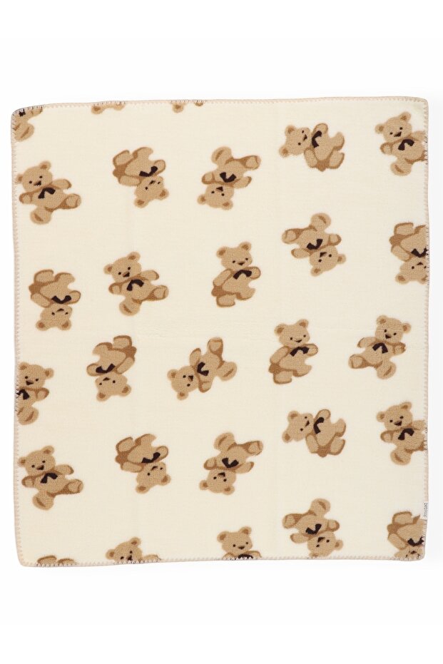 BEAR PATTERNED VELSOFT BLANKET - 1