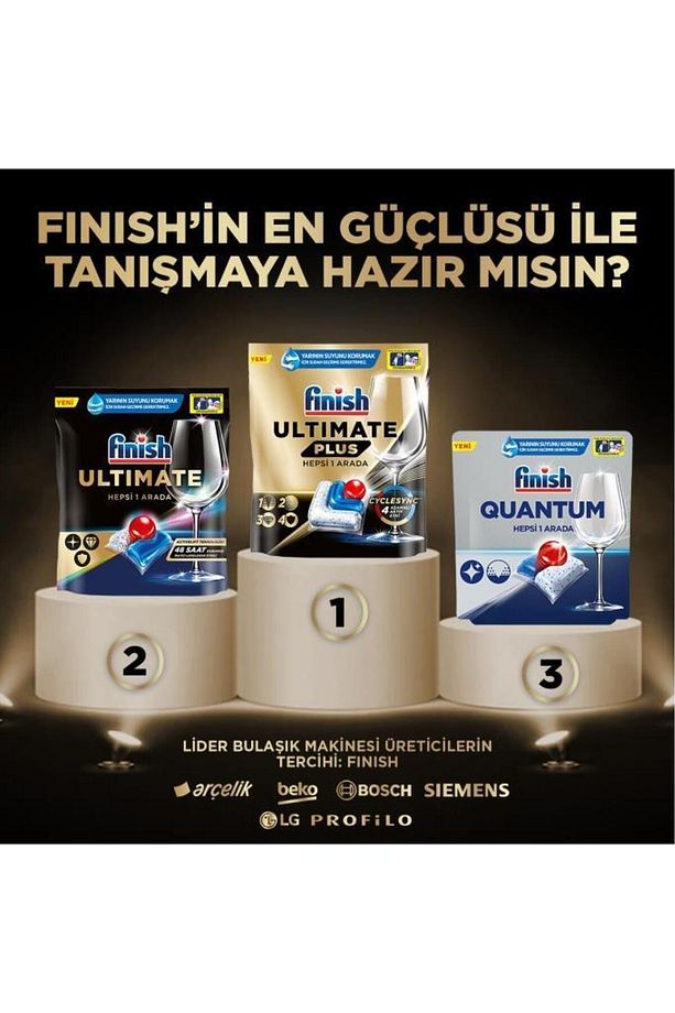 Ultimate 58 x 2 (116) Kapsül Bulaşık Deterjanı Tableti - 5
